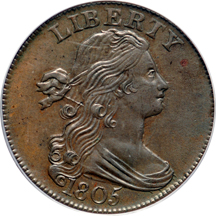 1805 (S-269, R.1) PCGS MS-62.