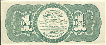 1862 $1.00.  CU.