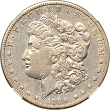 1889-CC NGC XF-40.