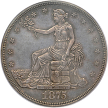 1875 PCGS PF-62.