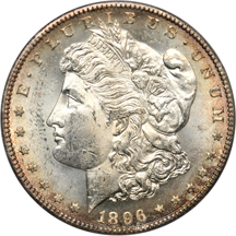 1896-S PCGS MS-62.