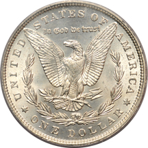 1896 PCGS MS-66.