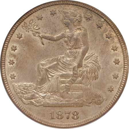 1878-S PCGS MS-61 (green label).