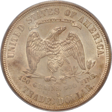 1878-S PCGS MS-61 (green label).