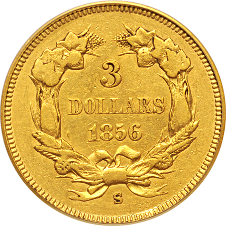 1856-S PCGS XF-45.