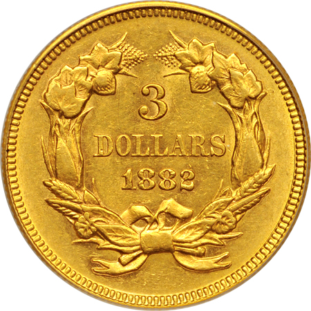 1882 PCGS AU-55.