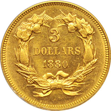 1880 PCGS MS-63.