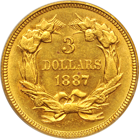 1887 PCGS MS-64.