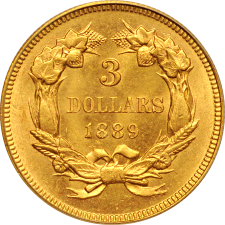 1889 PCGS MS-64.