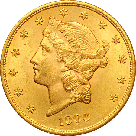 1900 PCGS MS-62 (rattler).