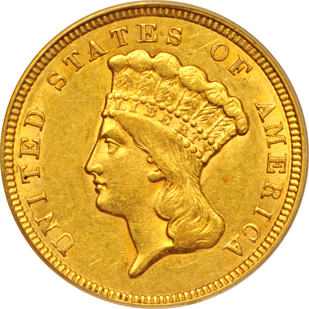 1856 PCGS AU-55.