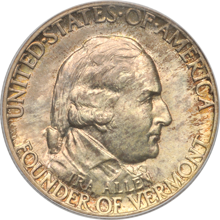 Two 1927 Vermont. PCGS MS-65 (green label).