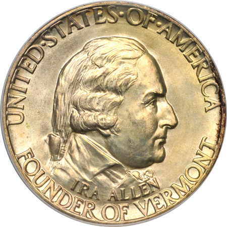 1927 Vermont. PCGS MS-65 (green label).