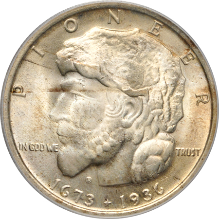 Two 1936 Elgin. PCGS MS-65 (green label).