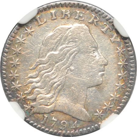 1794 (LM-3, R.4) NGC XF details/improperly cleaned/repaired.