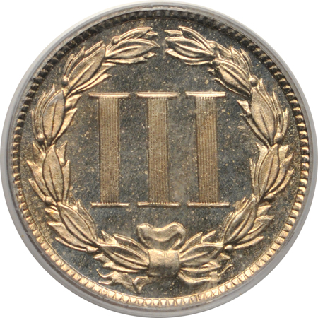 1885 PCGS PF-64 (green label).