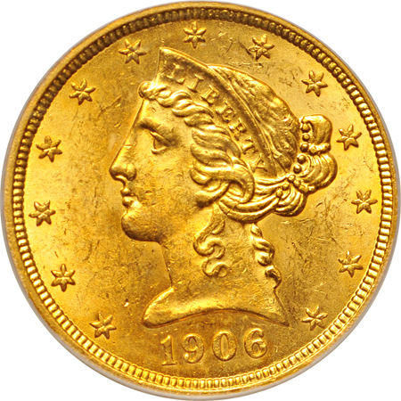 1906 PCGS MS-62.