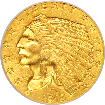 1913 PCGS MS-62.