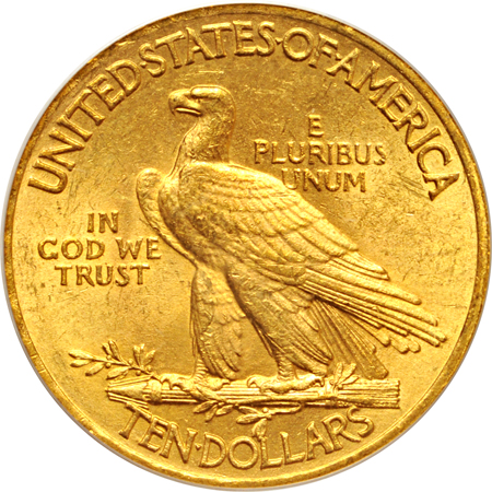 1908 Motto. PCGS MS-63.