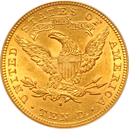 1892-S PCGS MS-62.