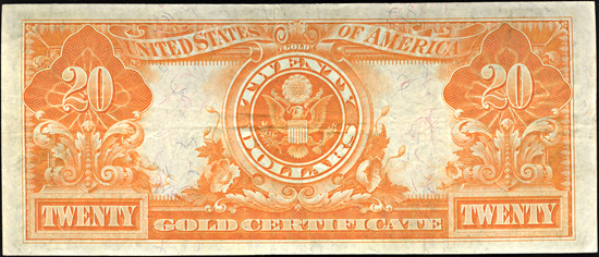 1906 $20.00.  VF.