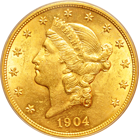 Two 1904 PCGS MS-63.