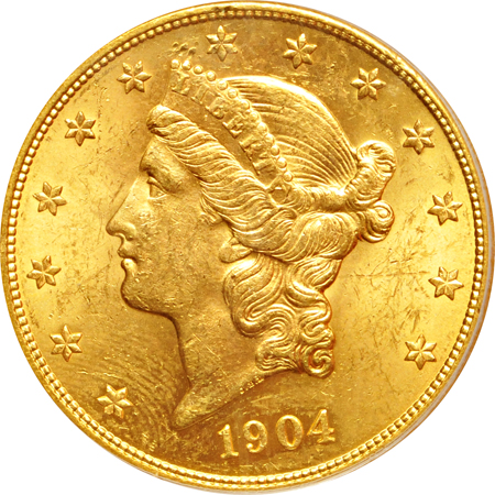 Two 1904-S PCGS MS-63.