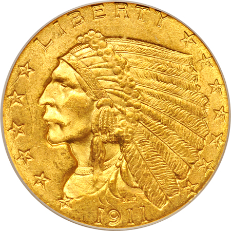 1911 PCGS MS-65.