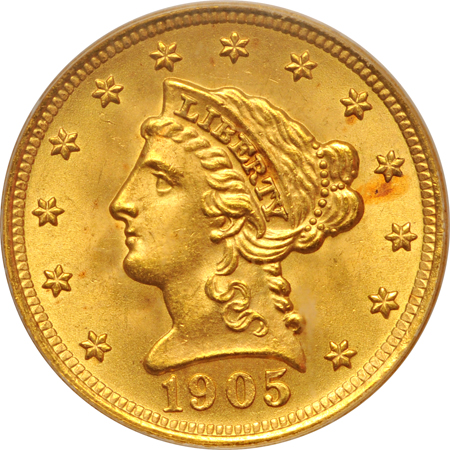 1905 PCGS MS-65.