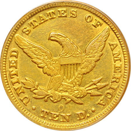 1853-O PCGS XF-45.