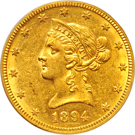 1894-O PCGS AU-58.