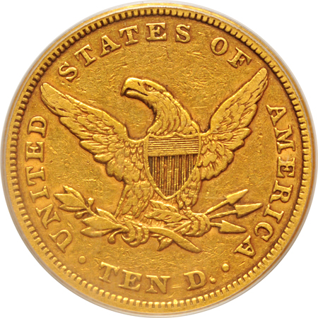 1857 PCGS XF-40.