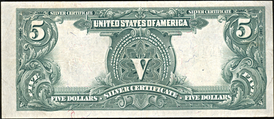 1899 $5.00.  VF.