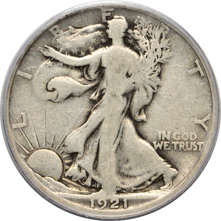 1921-D PCGS GD-6.