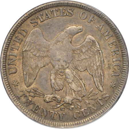 1875-CC PCGS XF-40.