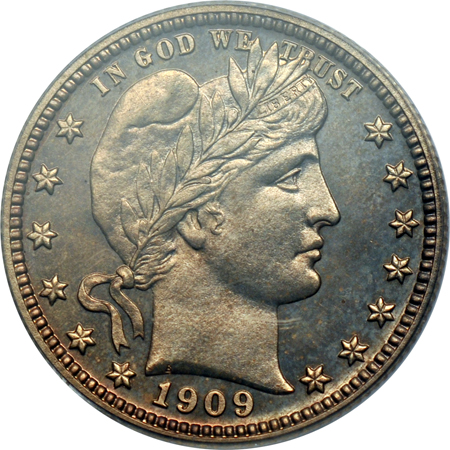 1909 PCGS PF-64.