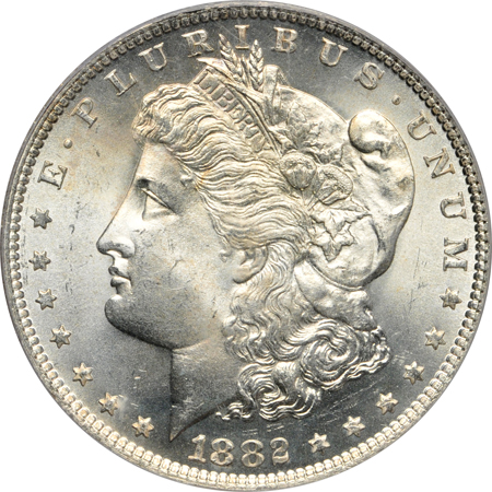 1882-O PCGS MS-65.