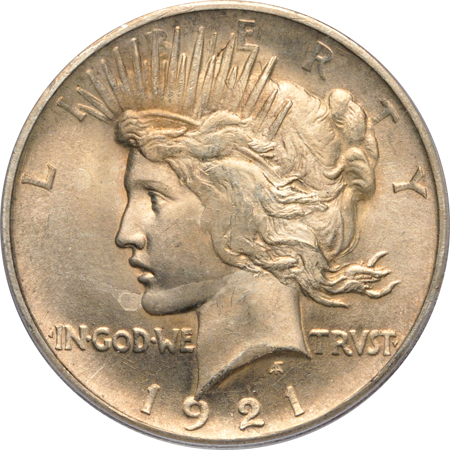 1921 PCGS MS-63.