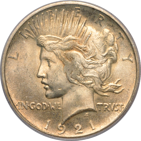 1921 PCGS MS-63.