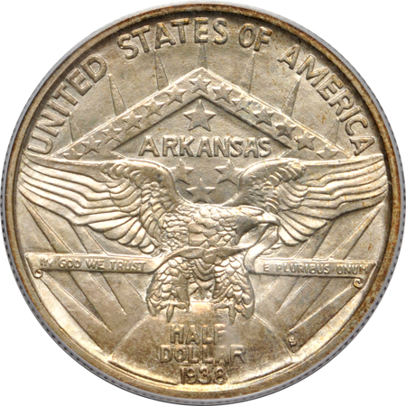 1938-S Arkansas. PCGS MS-66.