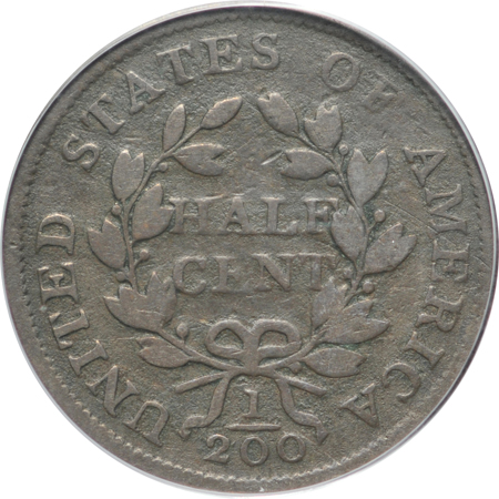 1802/0 reverse of 1802 (C-1). PCGS VG-10.