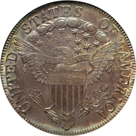 1807 (O-110a, R.2) ANACS MS-61.