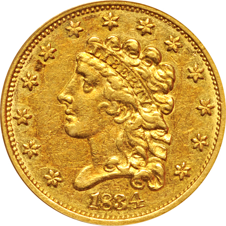 1834 PCGS XF-45.