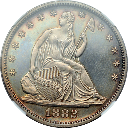 1882 NGC PF-65.