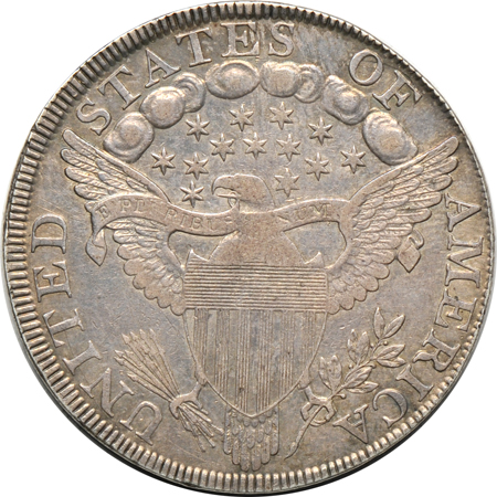 1798 Pointed 9, 4 Lines, Wide Date (B-22, BB-104, R.4) XF.