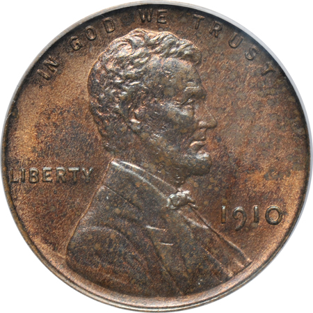 1910 Matte Proof. PCGS PF-63BN.