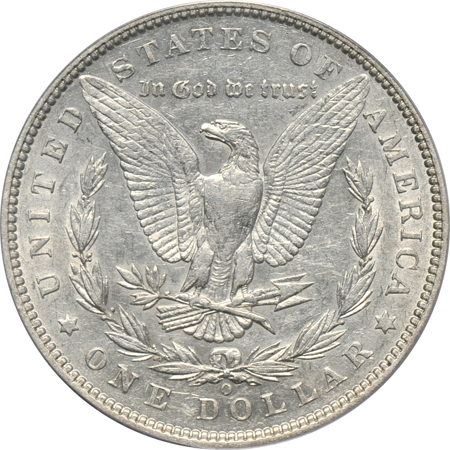 1888-O (VAM-4) DDO "hot lips" PCGS XF-45.