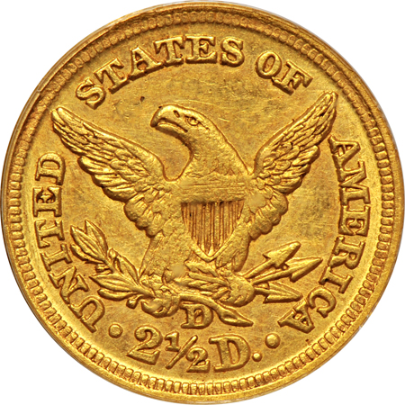 1856-D PCGS AU-55.