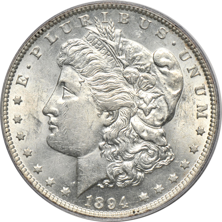 1894 PCGS AU-58.