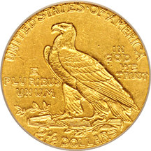 1911 PCGS AU-55.